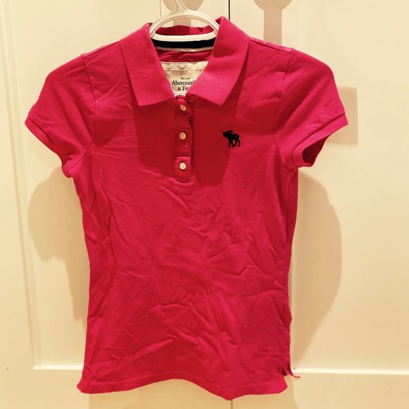 Abercrombie & Fitch Icon Polo Pink - Picture 5 of 5